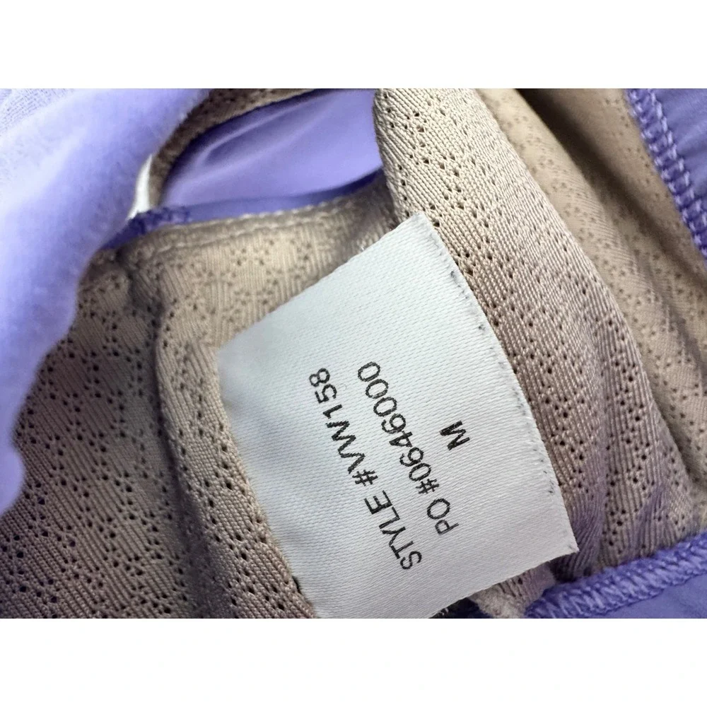 Vuori Studio Pocket Short and Daily Bra Set Womens Medium Purple Activewear